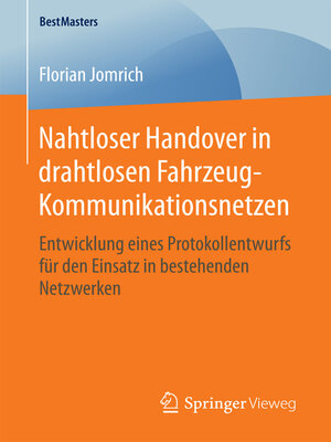 cover image of Nahtloser Handover in drahtlosen Fahrzeug-Kommunikationsnetzen